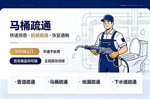 柳州马桶疏通