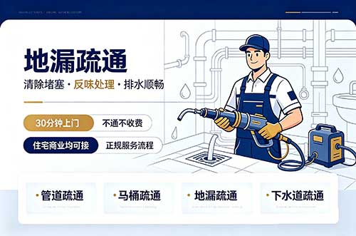 柳州地漏疏通
