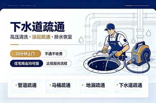 柳州下水道疏通