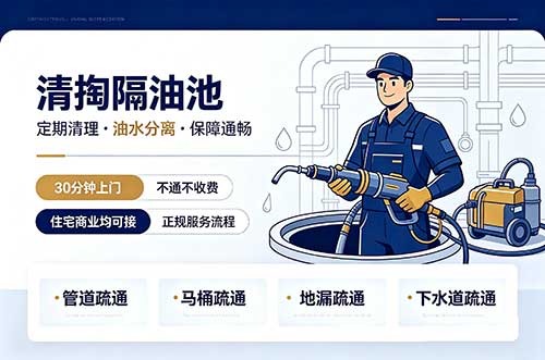 柳州清掏隔油池
